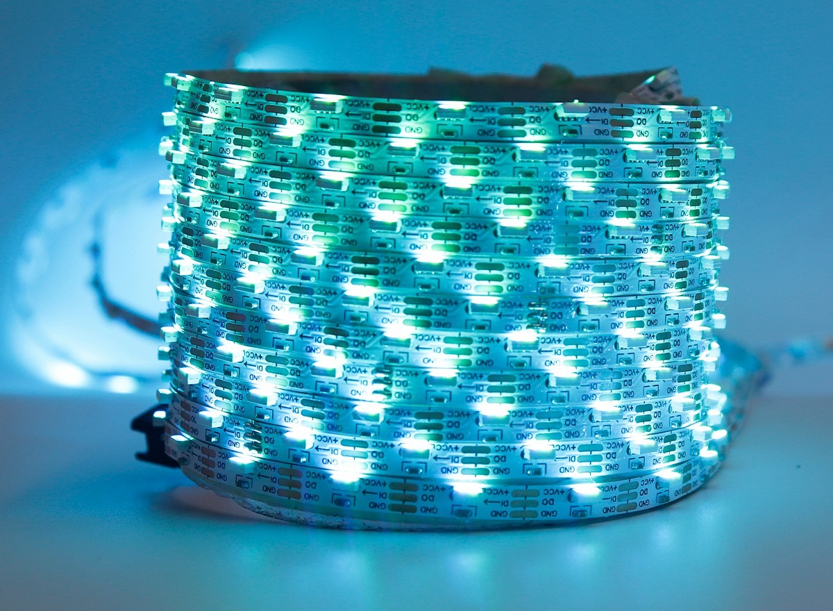 DC5V SK6812 Built-in IC SMD4020 RGB Side View LED Strip 60LEDs 60Pixels 5mm,Whymelighting – Pro LED Strips & Diffused Blocks, Factory Direct,DC5V SK6812 Built-in IC SMD4020 RGB Side View LED Strip 60LEDs 60Pixels 5mm