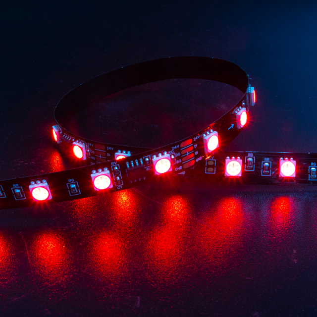 DC24V TM1934 Addressable RGB LED Strip SMD 5050 60LEDs/m 10 Pixels 10mm,Whymelighting – Pro LED Strips & Diffused Blocks, Factory Direct,DC24V TM1934 Addressable RGB LED Strip SMD 5050 60LEDs/m 10 Pixels 10mm
