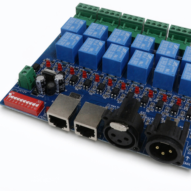 12 Channel DMX512 Relay Switch Controller AC110-220V 12-Way DMX Relay Module,Whymelighting – Pro LED Strips & Diffused Blocks, Factory Direct,12 Channel DMX512 Relay Switch Controller AC110-220V 12-Way DMX Relay Module