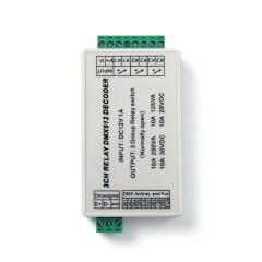 3-Channel DMX512 Relay Switch Controller AC110-220V 3CH 5A Relay AC250V,Whymelighting – Pro LED Strips & Diffused Blocks, Factory Direct,3-Channel DMX512 Relay Switch Controller AC110-220V 3CH 5A Relay AC250V