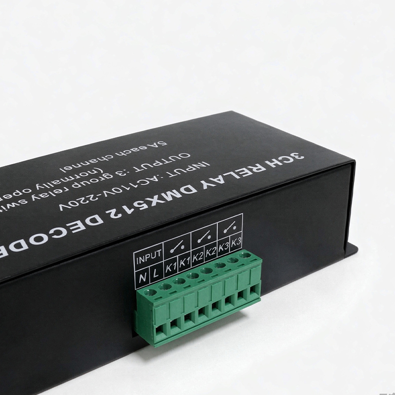 3 Channel DMX512 Relay Decoder Controller AC110-220V Input 3-Way 5A Relay Switch,Whymelighting – Pro LED Strips & Diffused Blocks, Factory Direct,3 Channel DMX512 Relay Decoder Controller AC110-220V Input 3-Way 5A Relay Switch