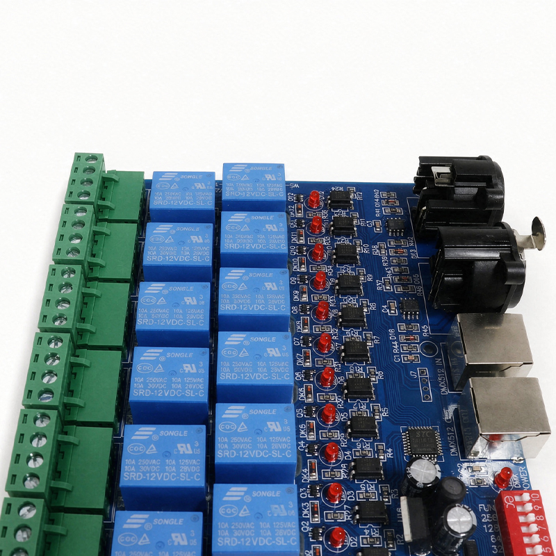 12 Channel DMX512 Relay Switch Controller AC110-220V 12-Way DMX Relay Module,Whymelighting – Pro LED Strips & Diffused Blocks, Factory Direct,12 Channel DMX512 Relay Switch Controller AC110-220V 12-Way DMX Relay Module