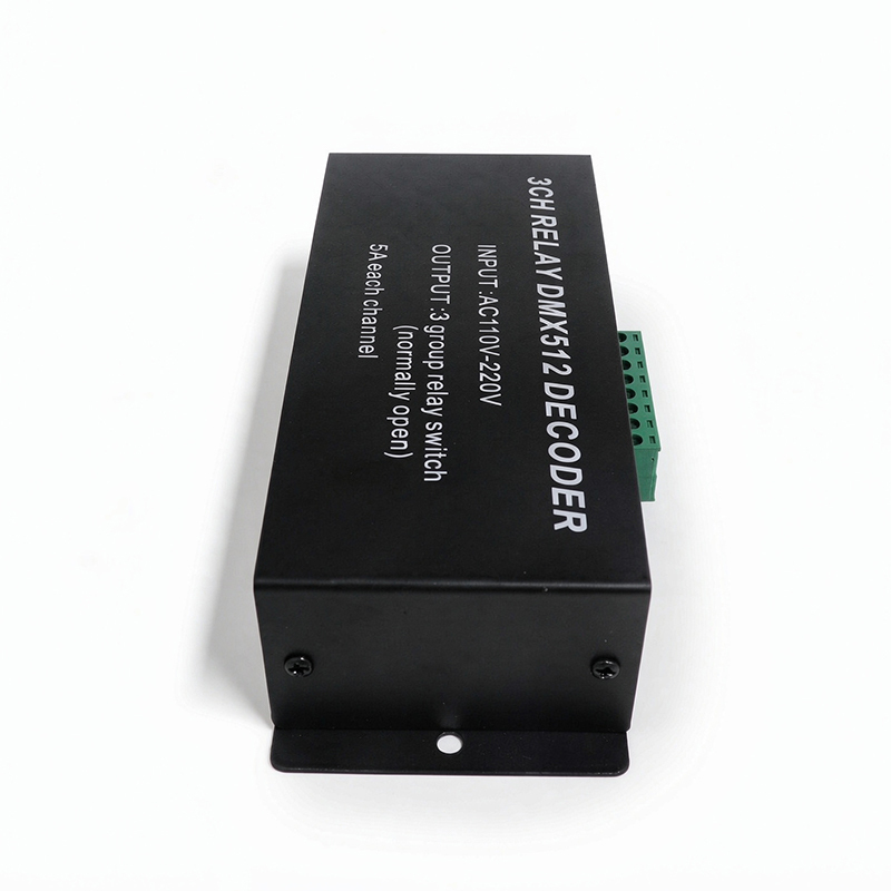 3 Channel DMX512 Relay Decoder Controller AC110-220V Input 3-Way 5A Relay Switch,Whymelighting – Pro LED Strips & Diffused Blocks, Factory Direct,3 Channel DMX512 Relay Decoder Controller AC110-220V Input 3-Way 5A Relay Switch