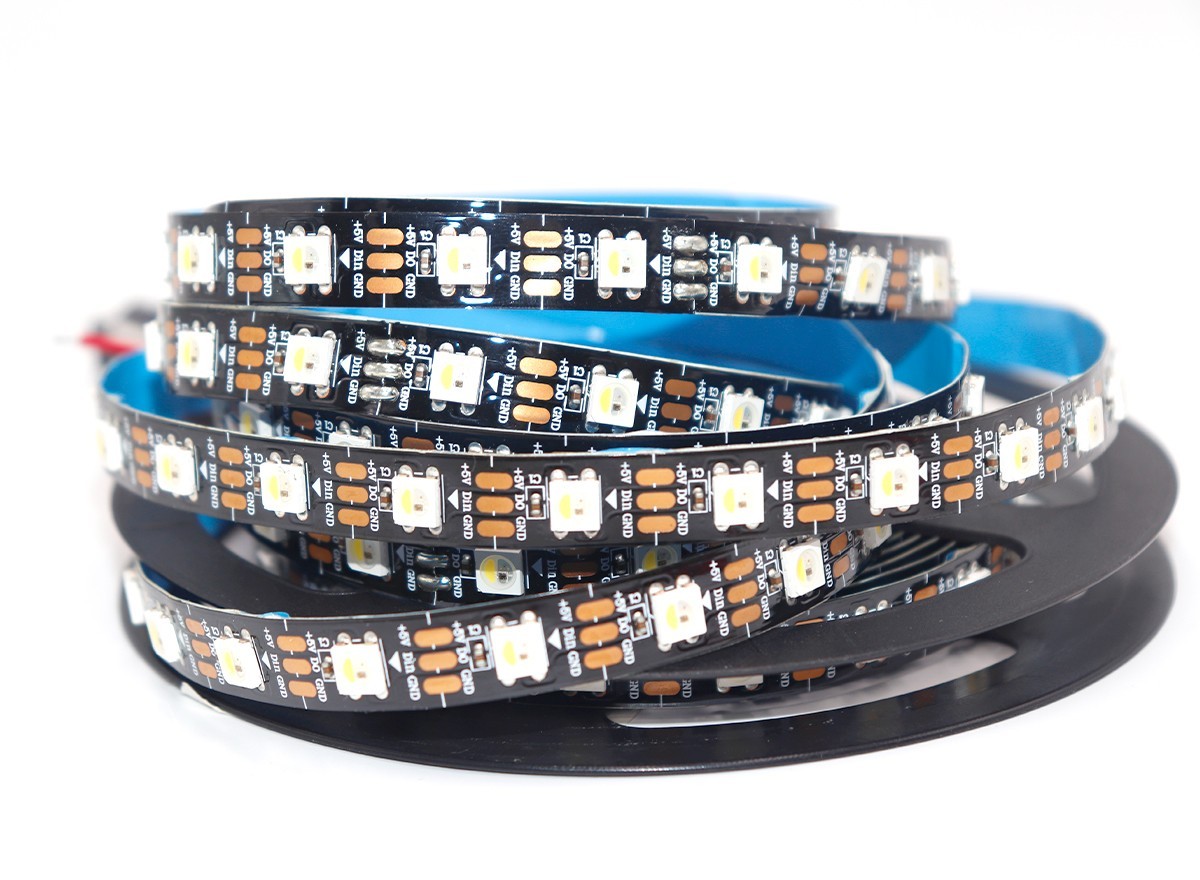 DC5V SK6812 5050 RGBW LED Strip 60LED/m Addressable Pixel Art Lighting,Whymelighting – Pro LED Strips & Diffused Blocks, Factory Direct,DC5V SK6812 5050 RGBW LED Strip 60LED/m Addressable Pixel Art Lighting