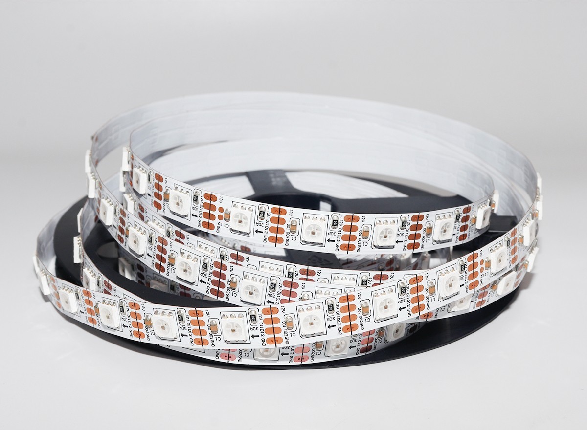 12V WS2815 5050 RGB LED Strip 60LED Individually Addressable Dream Color Tape,Whymelighting – Pro LED Strips & Diffused Blocks, Factory Direct,12V WS2815 5050 RGB LED Strip 60LED Individually Addressable Dream Color Tape