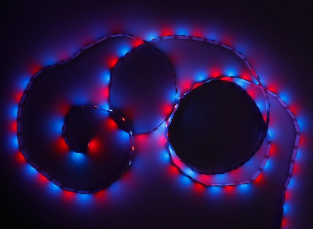 DC5V WS2813 5050 RGB LED Strip 60LED Black PCB Addressable Dream Color Tape,Whymelighting – Pro LED Strips & Diffused Blocks, Factory Direct,DC5V WS2813 5050 RGB LED Strip 60LED Black PCB Addressable Dream Color Tape