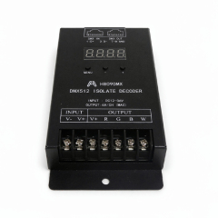 H809DMX Constant Voltage DMX512 Decoder PWM Dimmer Driver for RGBW Strip,Whymelighting – Pro LED Strips & Diffused Blocks, Factory Direct,H809DMX Constant Voltage DMX512 Decoder PWM Dimmer Driver for RGBW Strip