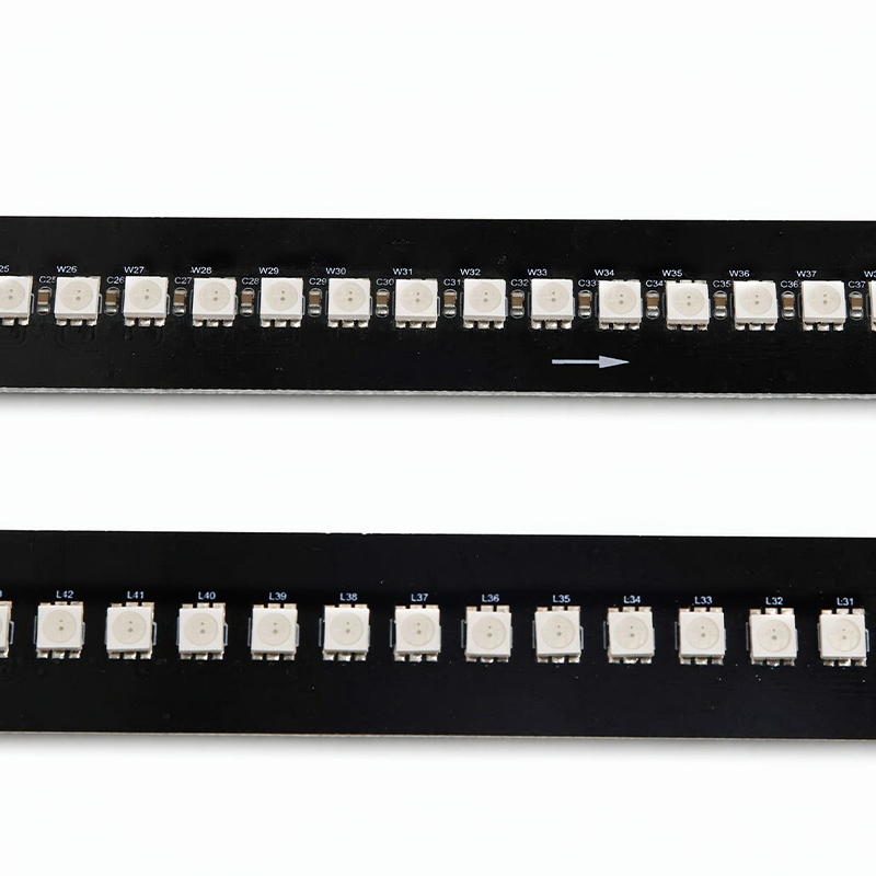 17.5mm SK6813 144LED Double Side RGB Meteor Tube PCB 12V,Whymelighting – Pro LED Strips & Diffused Blocks, Factory Direct,17.5mm SK6813 144LED Double Side RGB Meteor Tube PCB 12V