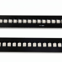 17.5mm SK6813 144LED Double Side RGB Meteor Tube PCB 12V,Whymelighting – Pro LED Strips & Diffused Blocks, Factory Direct,17.5mm SK6813 144LED Double Side RGB Meteor Tube PCB 12V
