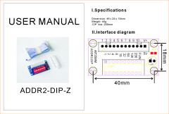 ADDR2-DIP-Z DIP Address Board 12-Pin DMX/RS485 Hardware Address Setting,Whymelighting – Pro LED Strips & Diffused Blocks, Factory Direct,ADDR2-DIP-Z DIP Address Board 12-Pin DMX/RS485 Hardware Address Setting