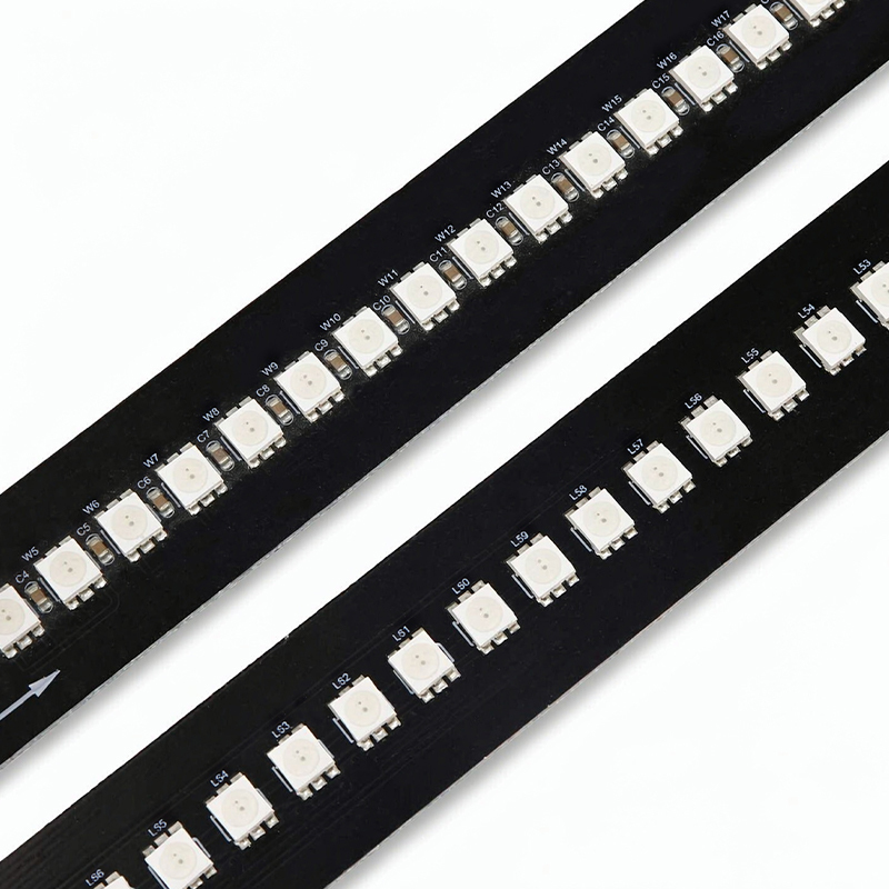 17.5mm SK6813 144LED Double Side RGB Meteor Tube PCB 12V,Whymelighting – Pro LED Strips & Diffused Blocks, Factory Direct,17.5mm SK6813 144LED Double Side RGB Meteor Tube PCB 12V