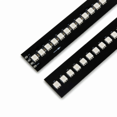 17.5mm SK6813 144LED Double Side RGB Meteor Tube PCB 12V,Whymelighting – Pro LED Strips & Diffused Blocks, Factory Direct,17.5mm SK6813 144LED Double Side RGB Meteor Tube PCB 12V