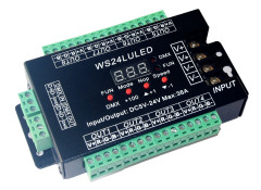 WS24LULED 24CH DMX512 LED Decoder DC5V-24V 8 Group RGB Common Anode Controller,Whymelighting – Pro LED Strips & Diffused Blocks, Factory Direct,WS24LULED 24CH DMX512 LED Decoder DC5V-24V 8 Group RGB Common Anode Controller