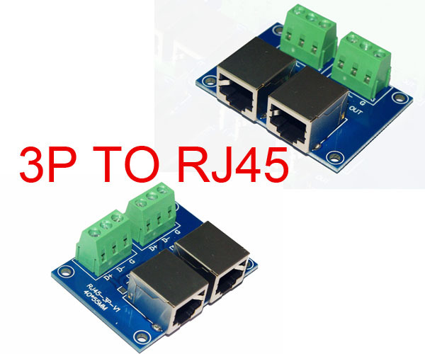 Industrial RJ45 3-Pin Male Plug Connector,Whymelighting – Pro LED Strips & Diffused Blocks, Factory Direct,Industrial RJ45 3-Pin Male Plug Connector