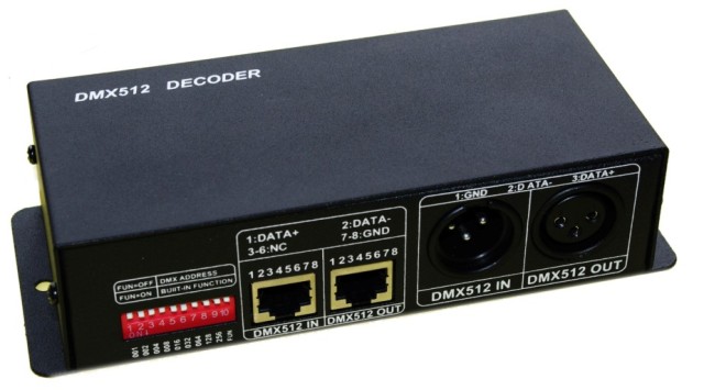 4CH DMX512 LED Decoder DC12V-24V 4A/CH Common Anode RGBW WS-DMX-NET-K-4CH,Whymelighting – Pro LED Strips & Diffused Blocks, Factory Direct,4CH DMX512 LED Decoder DC12V-24V 4A/CH Common Anode RGBW WS-DMX-NET-K-4CH