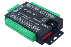 WS24LU3A 24CH DMX512 Decode DC5V-24V 1A Max 3A 8 RGB Groups LED Controller,Whymelighting – Pro LED Strips & Diffused Blocks, Factory Direct,WS24LU3A 24CH DMX512 Decode DC5V-24V 1A Max 3A 8 RGB Groups LED Controller
