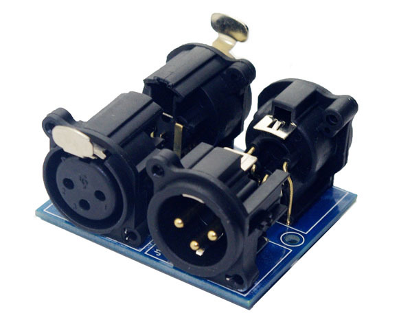 XLR3 to XLR5 Adapter Board, XLR5 to XLR3 Breakout Module XLR DMX512 RDM RS485,Whymelighting – Pro LED Strips & Diffused Blocks, Factory Direct,XLR3 to XLR5 Adapter Board, XLR5 to XLR3 Breakout Module XLR DMX512 RDM RS485