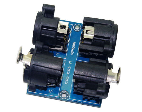 XLR3 to XLR5 Adapter Board, XLR5 to XLR3 Breakout Module XLR DMX512 RDM RS485,Whymelighting – Pro LED Strips & Diffused Blocks, Factory Direct,XLR3 to XLR5 Adapter Board, XLR5 to XLR3 Breakout Module XLR DMX512 RDM RS485