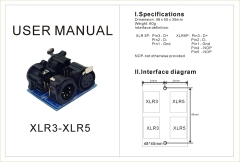 XLR3 to XLR5 Adapter Board, XLR5 to XLR3 Breakout Module XLR DMX512 RDM RS485,Whymelighting – Pro LED Strips & Diffused Blocks, Factory Direct,XLR3 to XLR5 Adapter Board, XLR5 to XLR3 Breakout Module XLR DMX512 RDM RS485