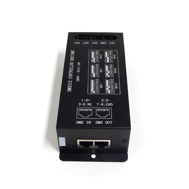 H807DMX DMX512 to SPI Decoder for WS2811 SK6812 Pixel LED,Whymelighting – Pro LED Strips & Diffused Blocks, Factory Direct,H807DMX DMX512 to SPI Decoder for WS2811 SK6812 Pixel LED
