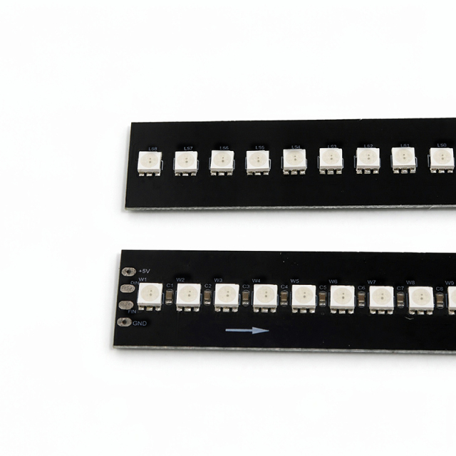 17.5mm SK6813 144LED Double Side RGB Meteor Tube PCB 12V,Whymelighting – Pro LED Strips & Diffused Blocks, Factory Direct,17.5mm SK6813 144LED Double Side RGB Meteor Tube PCB 12V