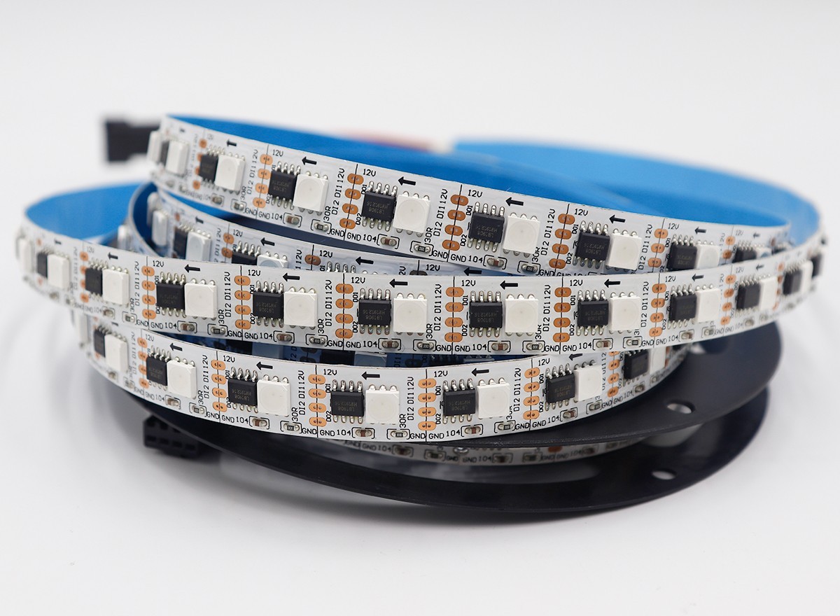 DC12V 10mm Individual Addressable LED Strip SMD 5050 RGB LB1908 IC 60 leds,Whymelighting – Pro LED Strips & Diffused Blocks, Factory Direct,DC12V 10mm Individual Addressable LED Strip SMD 5050 RGB LB1908 IC 60 leds
