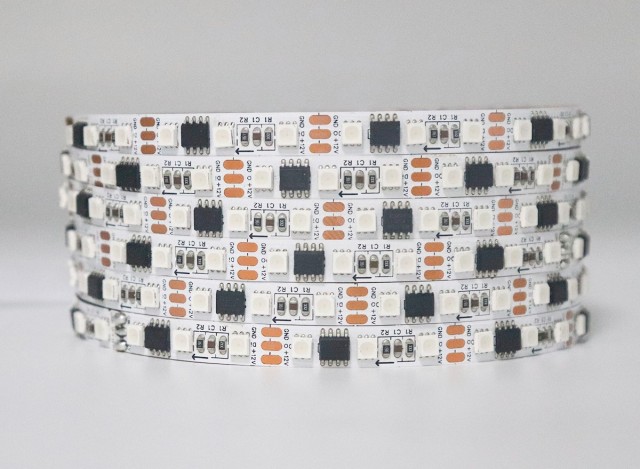 DC12V 8mm Narrow Addressable LED Strip SMD 4040 RGB External WS2811 IC 96 LEDs,Whymelighting – Pro LED Strips & Diffused Blocks, Factory Direct,DC12V 8mm Narrow Addressable LED Strip SMD 4040 RGB External WS2811 IC 96 LEDs