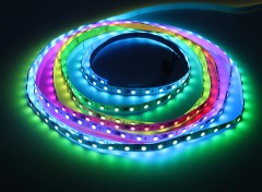 DC12V WS2811 5050 RGB LED Strip 60LEDs 20Pixels Addressable Full Color 10mm,Whymelighting – Pro LED Strips & Diffused Blocks, Factory Direct,DC12V WS2811 5050 RGB LED Strip 60LEDs 20Pixels Addressable Full Color 10mm