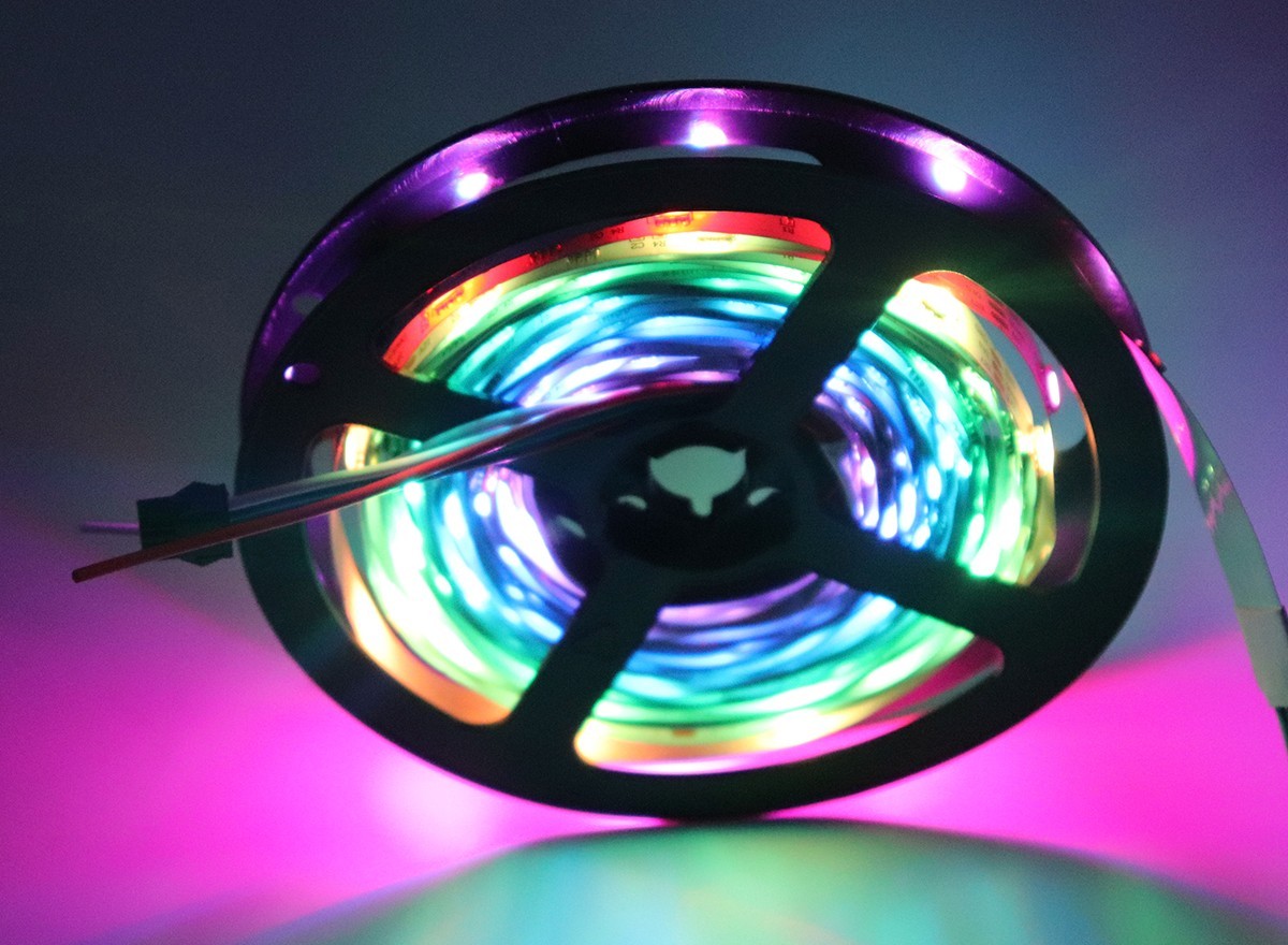 DC12V UCS1903B 5050 RGB LED Strip 30LEDs/m 10Pixels Flex Tape 10mm Light,Whymelighting – Pro LED Strips & Diffused Blocks, Factory Direct,DC12V UCS1903B 5050 RGB LED Strip 30LEDs/m 10Pixels Flex Tape 10mm Light
