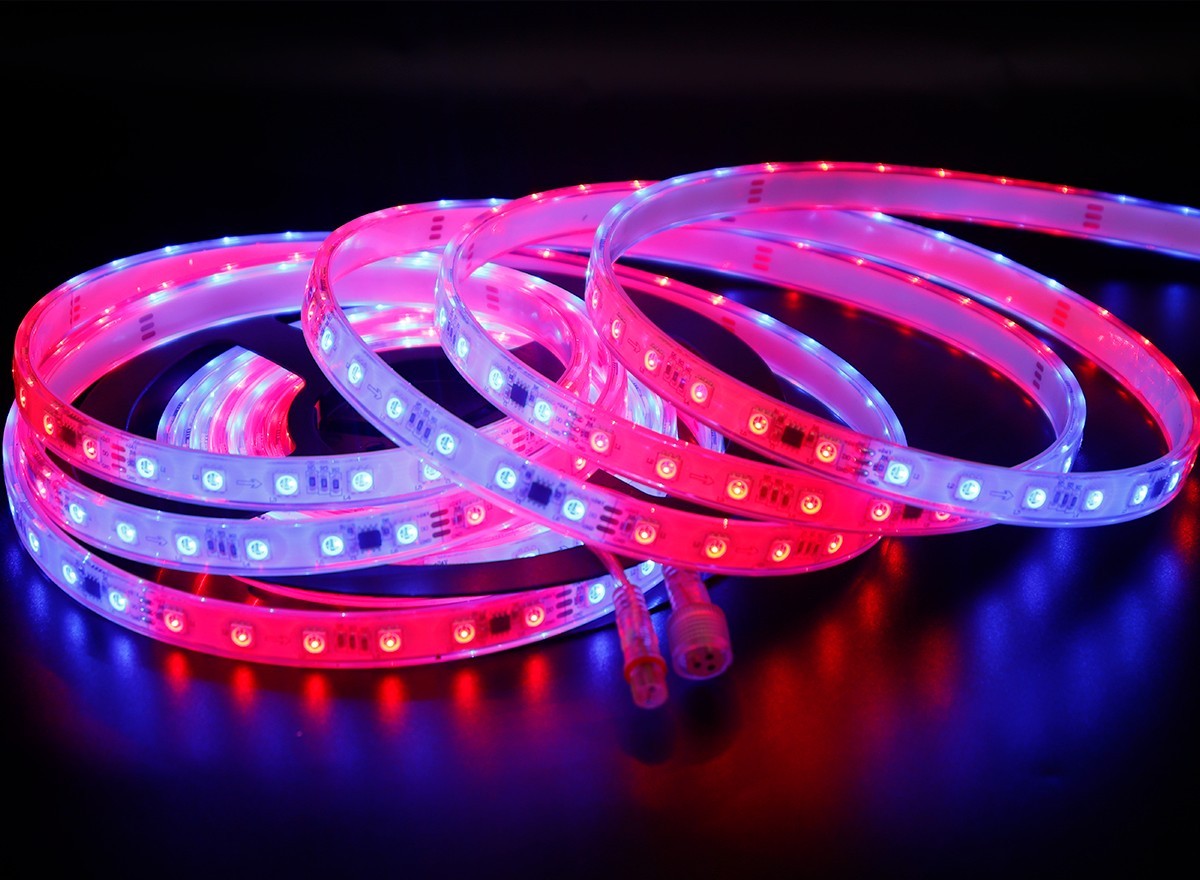 DC24V UCS1903B 5050 RGB IP68 Glue-Filled LED Strip60 LEDs Waterproof Outdoor Flex Tape 10mm,Whymelighting – Pro LED Strips & Diffused Blocks, Factory Direct,DC24V UCS1903B 5050 RGB IP68 Glue-Filled LED Strip60 LEDs Waterproof Outdoor Flex Tape 10mm