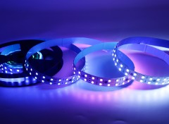 DC12V 20mm Double-Row Addressable LED Strip SMD 5050 RGB UCS2903 IC 120 LED,Whymelighting – Pro LED Strips & Diffused Blocks, Factory Direct,DC12V 20mm Double-Row Addressable LED Strip SMD 5050 RGB UCS2903 IC 120 LED