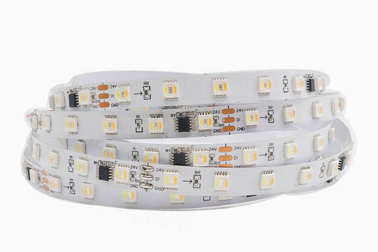 FW1906 5050 RGBWW RGBCCT 10 Pixel 60 LEDs 24V 10mm Addressable LED Strip,Whymelighting – Pro LED Strips & Diffused Blocks, Factory Direct,FW1906 5050 RGBWW RGBCCT 10 Pixel 60 LEDs 24V 10mm Addressable LED Strip