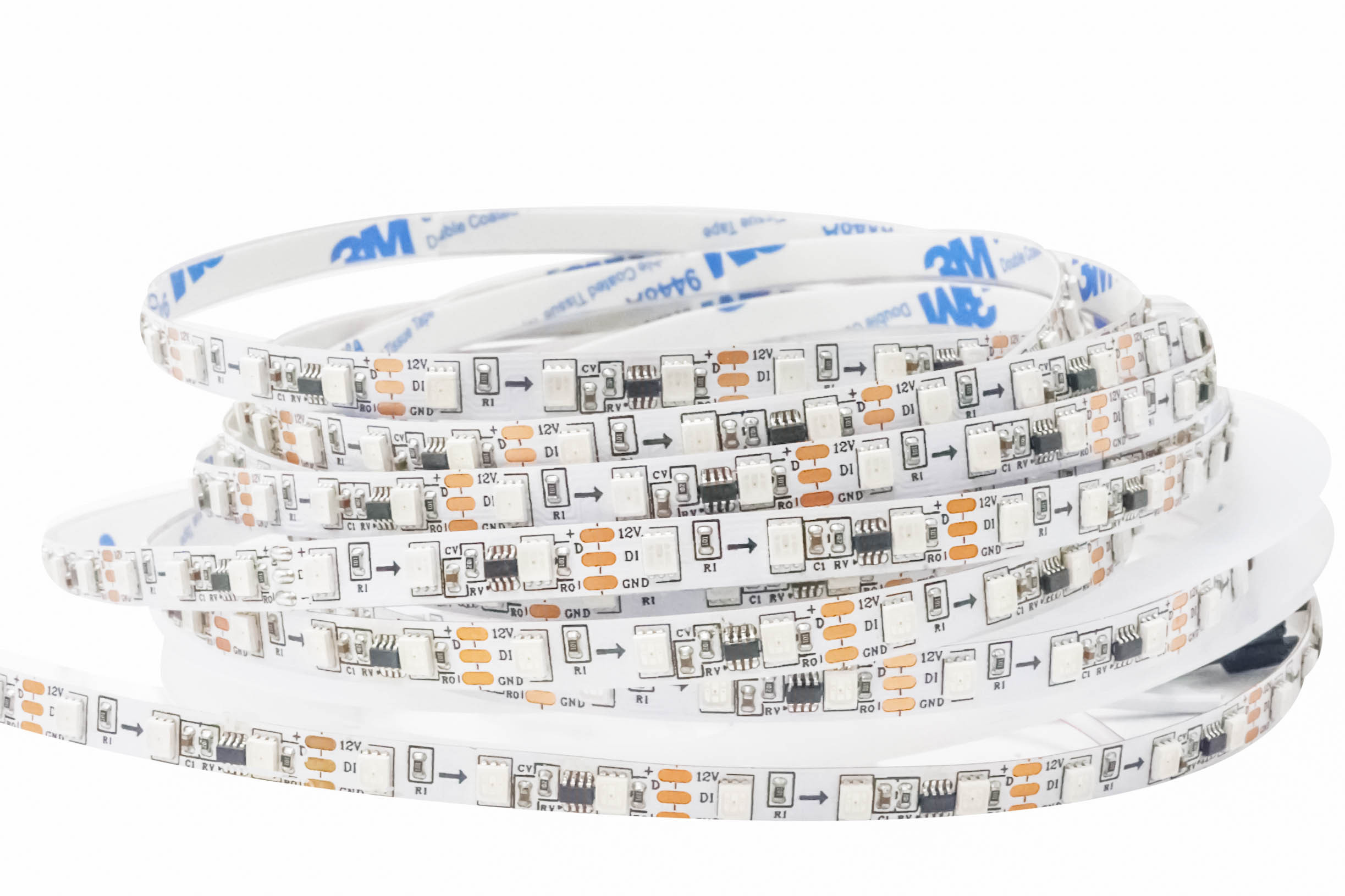 FW1934A 2835 RGB LED Strip Light 12V 8mm Bare Board 96LEDs Full Color Neon Flex Tape,Whymelighting – Pro LED Strips & Diffused Blocks, Factory Direct,FW1934A 2835 RGB LED Strip Light 12V 8mm Bare Board 96LEDs Full Color Neon Flex Tape