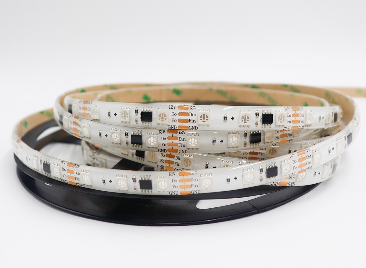 DC12V LB1934 5050 RGB LED Strip 60LEDs 20Pixels/m Full Color 10mm Flex Tape,Whymelighting – Pro LED Strips & Diffused Blocks, Factory Direct,DC12V LB1934 5050 RGB LED Strip 60LEDs 20Pixels/m Full Color 10mm Flex Tape
