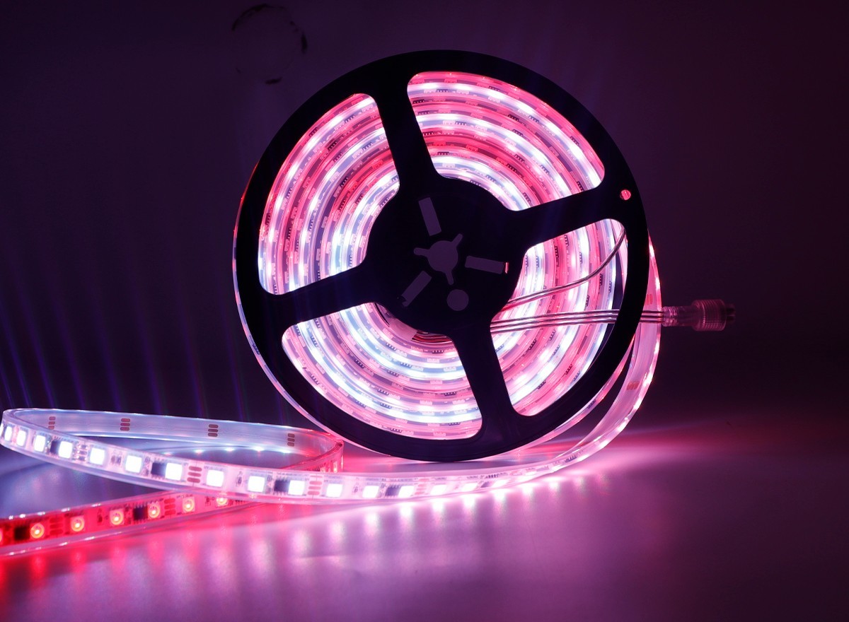 DC12V WS2811 5050 RGB LED Strip 72LEDs  Addressable 8mm Narrow Flex Tape Light,Whymelighting – Pro LED Strips & Diffused Blocks, Factory Direct,DC12V WS2811 5050 RGB LED Strip 72LEDs  Addressable 8mm Narrow Flex Tape Light