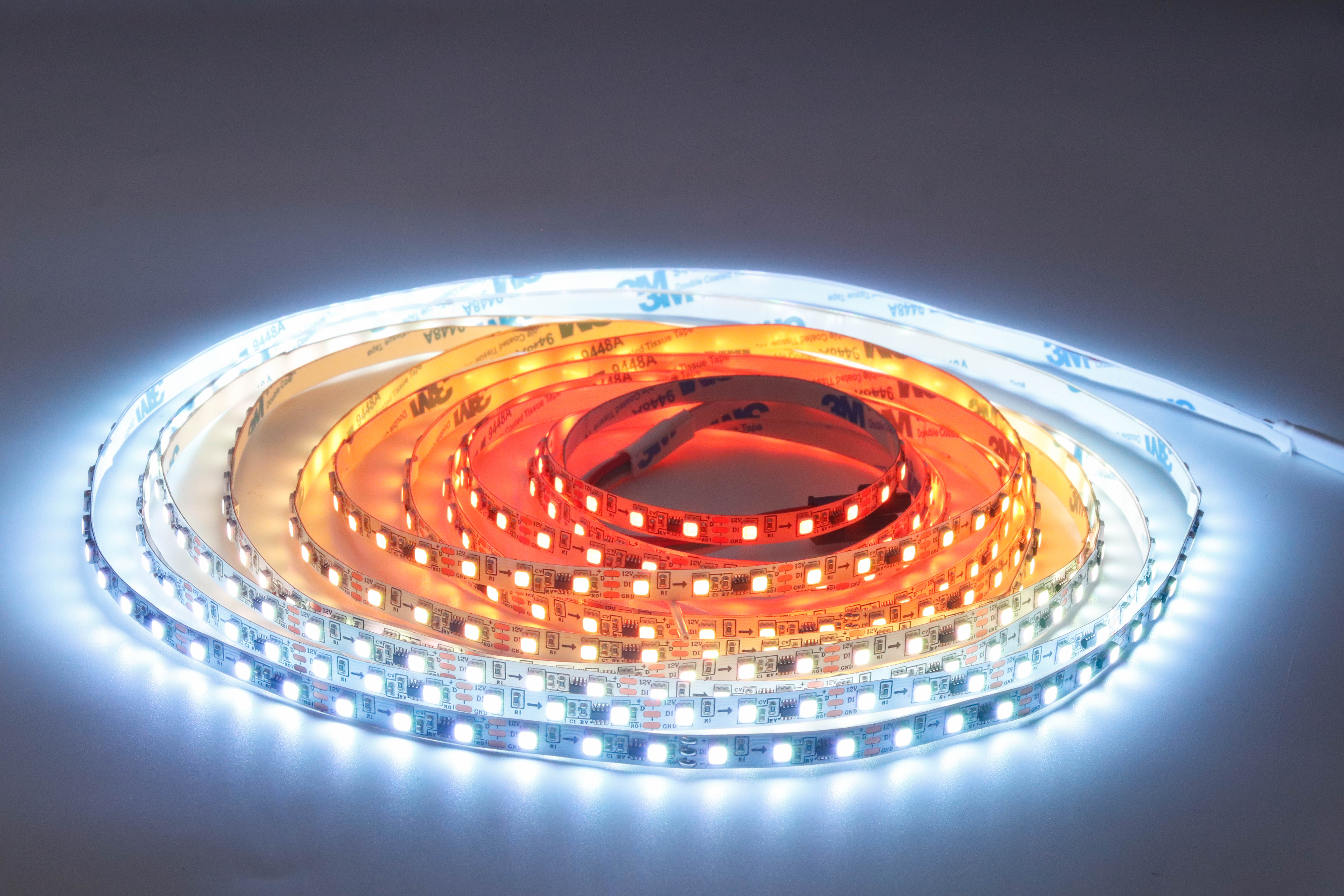 FW1934A 2835 RGB LED Strip Light 12V 8mm Bare Board 96LEDs Full Color Neon Flex Tape,Whymelighting – Pro LED Strips & Diffused Blocks, Factory Direct,FW1934A 2835 RGB LED Strip Light 12V 8mm Bare Board 96LEDs Full Color Neon Flex Tape