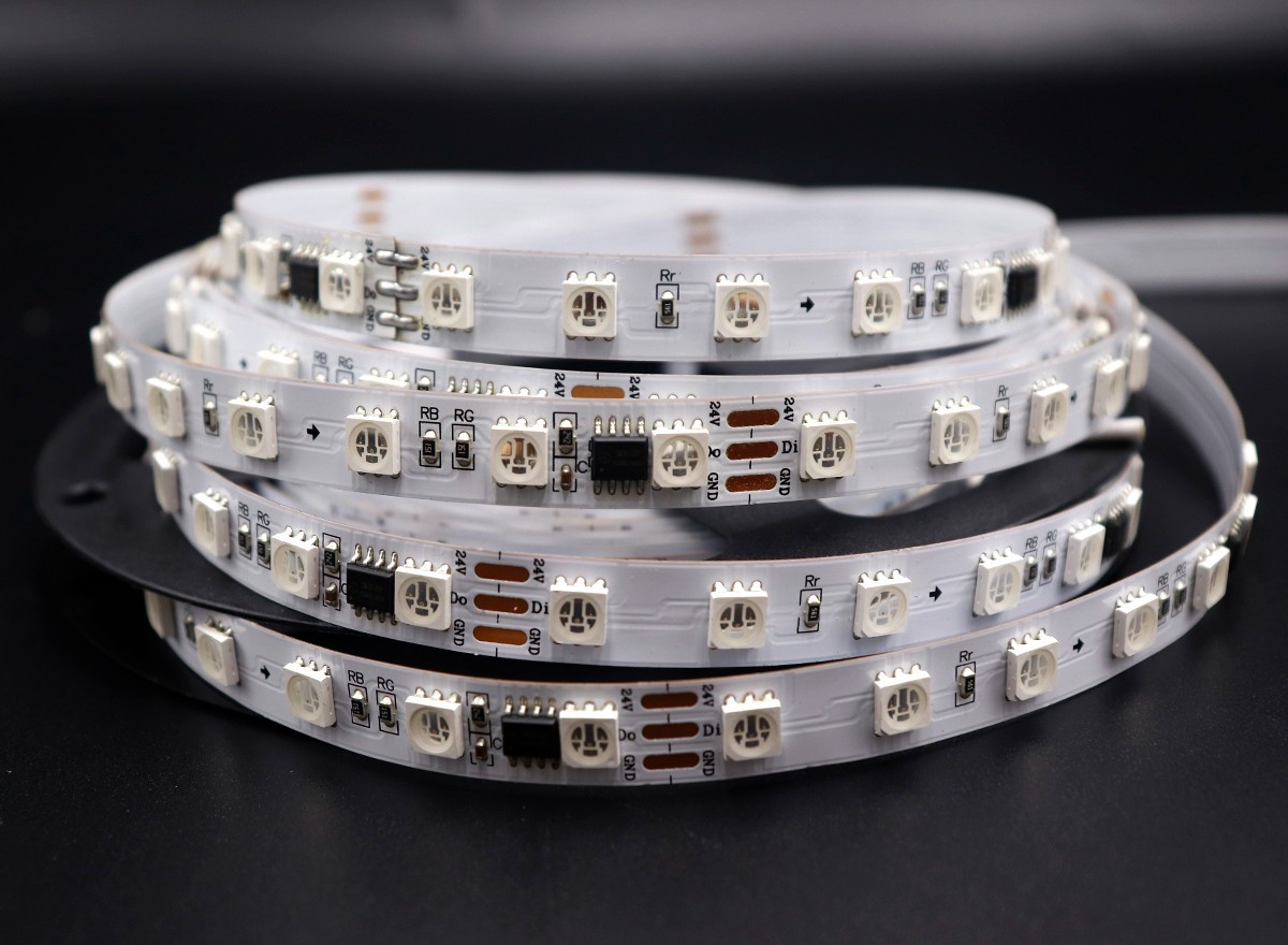 DC24V UCS1903B 5050 RGB LED Strip 72LEDs 12Pixels Full Color Flex Tape 10mm PCB,Whymelighting – Pro LED Strips & Diffused Blocks, Factory Direct,DC24V UCS1903B 5050 RGB LED Strip 72LEDs 12Pixels Full Color Flex Tape 10mm PCB