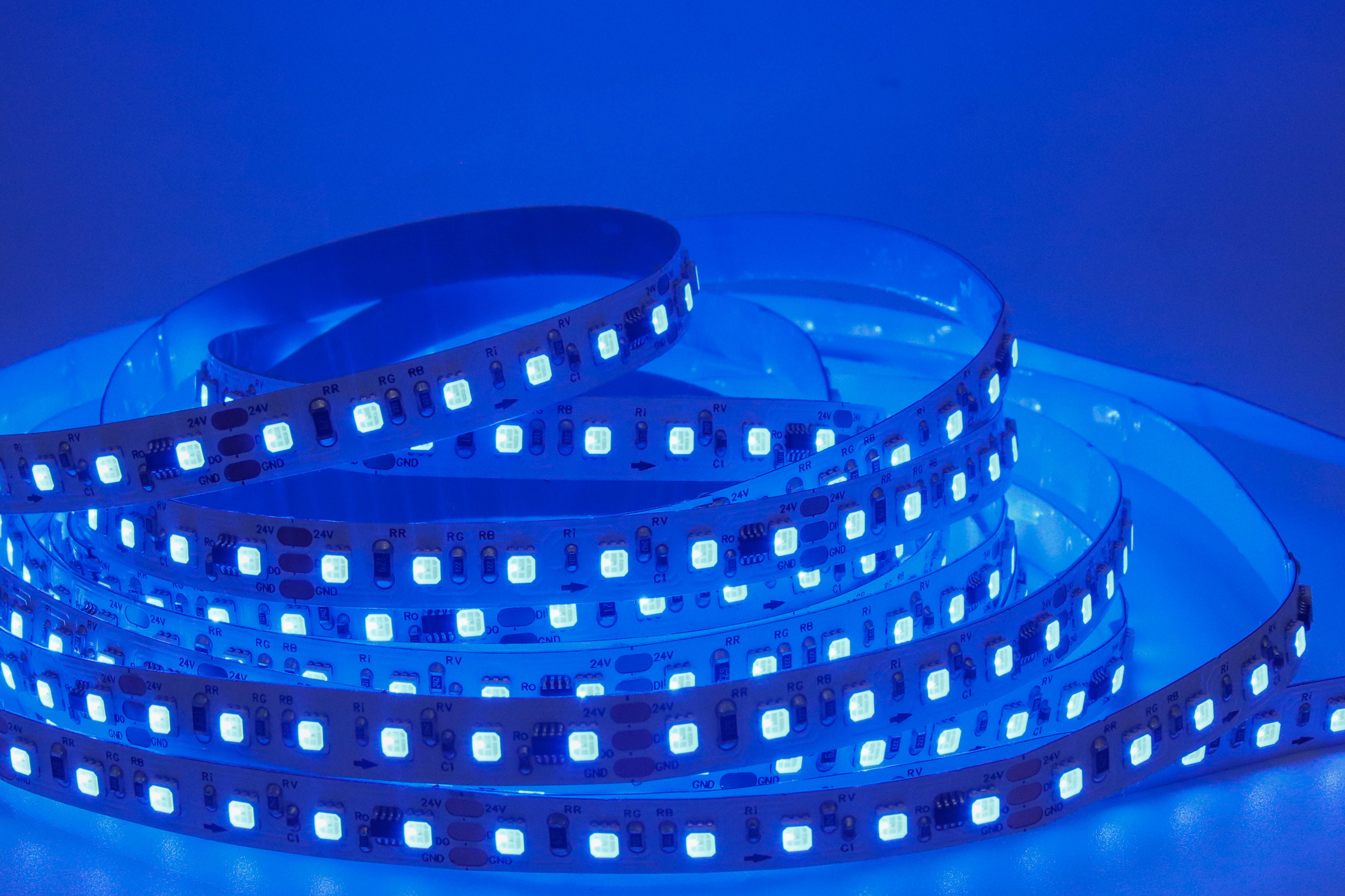 DC24V 8mm Narrow LED Strip SMD 2835 RGB FW1934A IC 120 LEDs/m 20 Pixels,Whymelighting – Pro LED Strips & Diffused Blocks, Factory Direct,DC24V 8mm Narrow LED Strip SMD 2835 RGB FW1934A IC 120 LEDs/m 20 Pixels