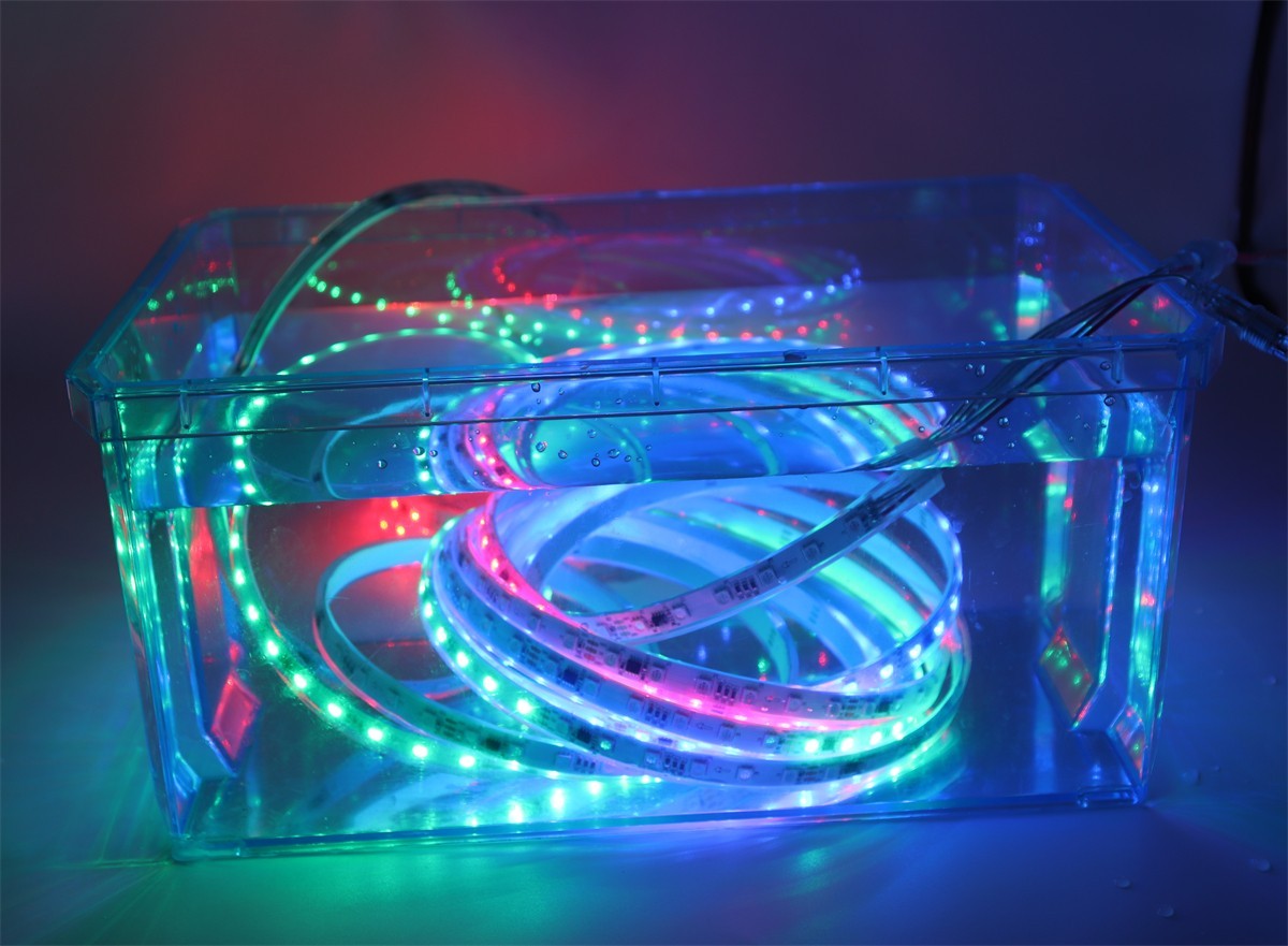 DC24V UCS1903B 5050 RGB IP68 Glue-Filled LED Strip60 LEDs Waterproof Outdoor Flex Tape 10mm,Whymelighting – Pro LED Strips & Diffused Blocks, Factory Direct,DC24V UCS1903B 5050 RGB IP68 Glue-Filled LED Strip60 LEDs Waterproof Outdoor Flex Tape 10mm