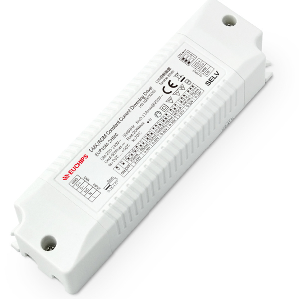 20W 350~700mA*2ch DMX CC Driver EUP20M-2HMC,Whymelighting – Pro LED Strips & Diffused Blocks, Factory Direct,20W 350~700mA*2ch DMX CC Driver EUP20M-2HMC