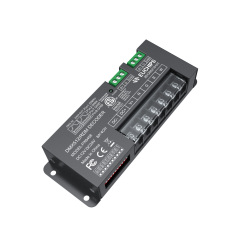 12-24VDC 8A*4ch DMX512/RDM RGBW Decoder PX0408,Whymelighting – Pro LED Strips & Diffused Blocks, Factory Direct,12-24VDC 8A*4ch DMX512/RDM RGBW Decoder PX0408