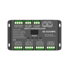 12-24VDC 5A*12ch DMX512 Decoder PX1205-OLED,Whymelighting – Pro LED Strips & Diffused Blocks, Factory Direct,12-24VDC 5A*12ch DMX512 Decoder PX1205-OLED