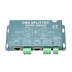 12-24VDC DMX Splitter DMX103,Whymelighting – Pro LED Strips & Diffused Blocks, Factory Direct,12-24VDC DMX Splitter DMX103