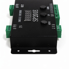SP201E DMX512 to SPI Decoder & Standalone LED Controller,Whymelighting – Pro LED Strips & Diffused Blocks, Factory Direct,SP201E DMX512 to SPI Decoder & Standalone LED Controller