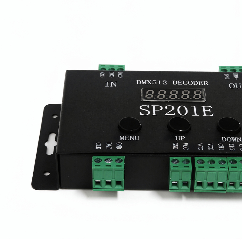 SP201E DMX512 to SPI Decoder & Standalone LED Controller,Whymelighting – Pro LED Strips & Diffused Blocks, Factory Direct,SP201E DMX512 to SPI Decoder & Standalone LED Controller