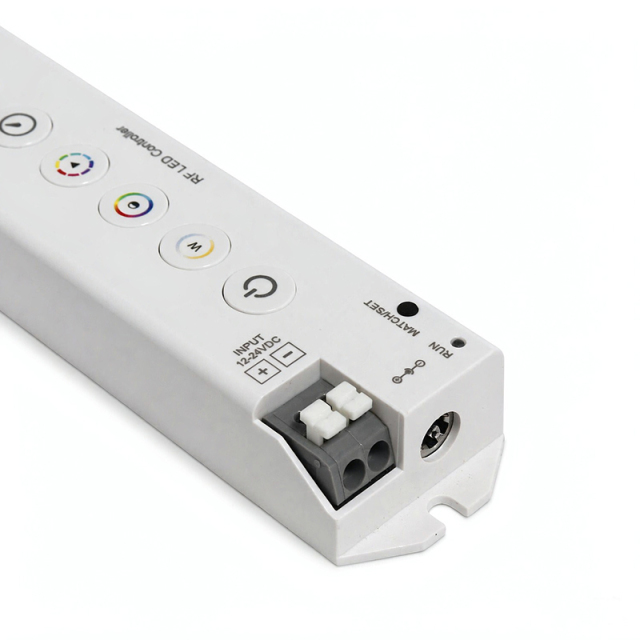 M5 5-Channel RF 2.4GHz LED Controller 12-24VDC Constant Voltage Dimmer,Whymelighting – Pro LED Strips & Diffused Blocks, Factory Direct,M5 5-Channel RF 2.4GHz LED Controller 12-24VDC Constant Voltage Dimmer