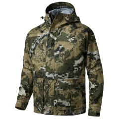 Highly Recommended Waterproof Breathable Windproof Print Hoodie Camping Nylon Ripstop Outdoor Hunting Security Silence Jacket,Yingjieli,Highly Recommended Waterproof Breathable Windproof | Custom...