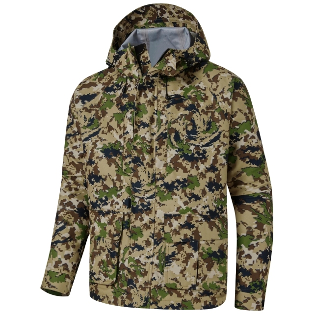 Highly Recommended Waterproof Breathable Windproof Print Hoodie Camping Nylon Ripstop Outdoor Hunting Security Silence Jacket,Yingjieli,Highly Recommended Waterproof Breathable Windproof | Custom...