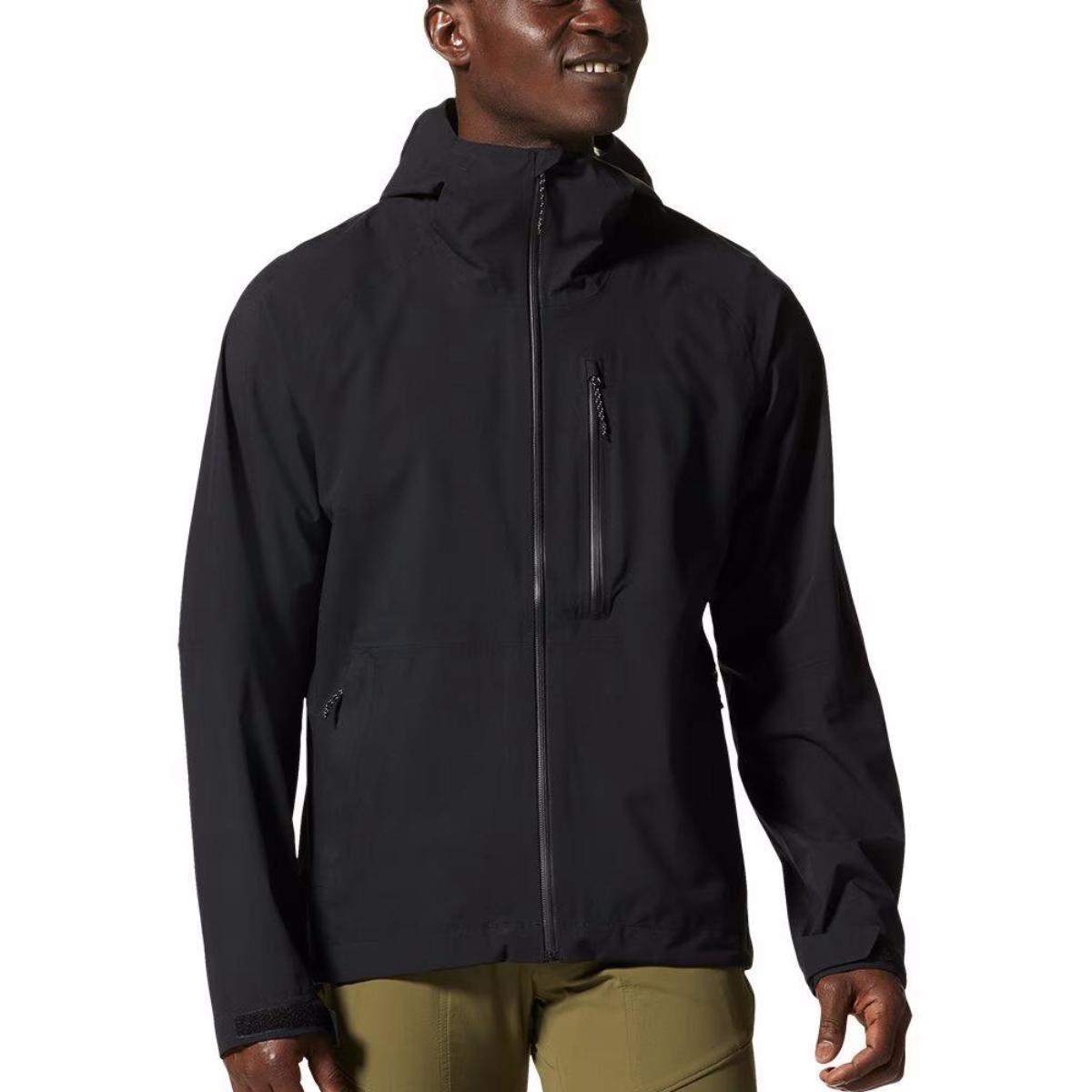 2024 OEM Men Outdoor Wear Coat Custom Rain Jacket Packable 2.5 Layer Rain Jacket for Men's,Yingjieli,2024 OEM Men Outdoor Wear Coat Custom Rain Jacket | Custom...