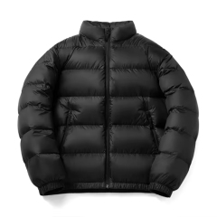 Custom Men's Logo Winter Puffer Coat Stand Windproof Formal Autumn\/Winter Jacket Zipper Closure Waterproof Canvas Fabric,Yingjieli,Custom Men's Logo Winter Puffer Coat Stand Windproof | Custom Down...